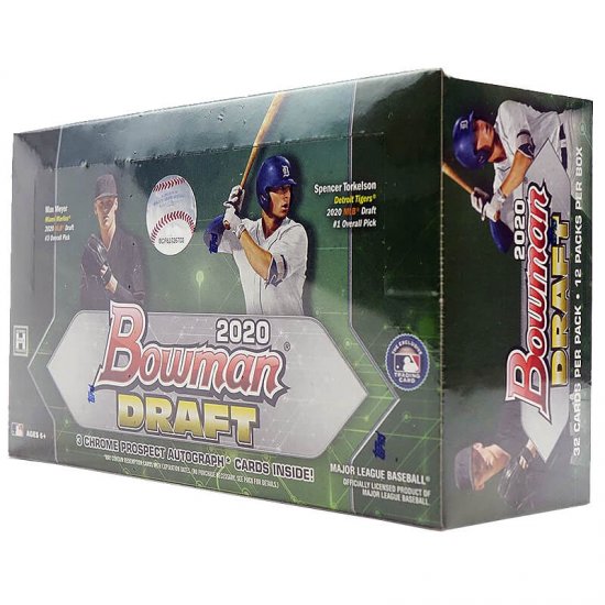 2020 Bowman Draft Baseball Hobby Jumbo Box