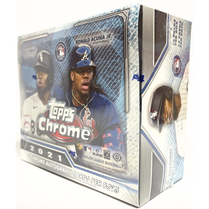 2021 Topps Chrome Baseball Jumbo Box
