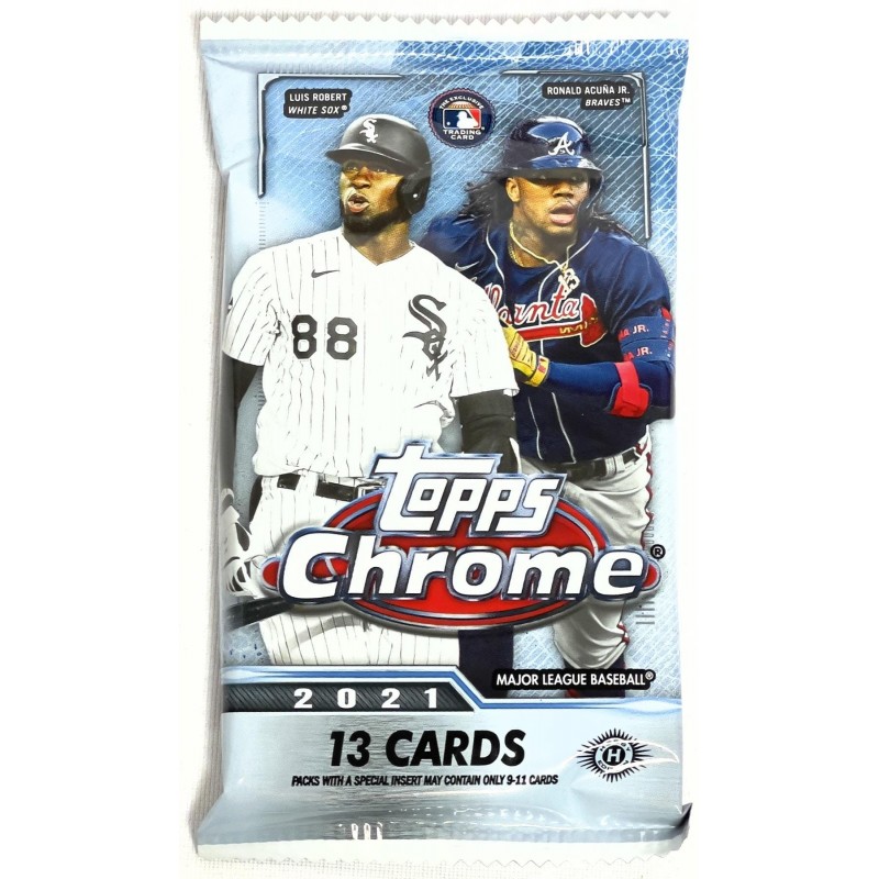 2021 Topps Chrome Baseball Jumbo Box
