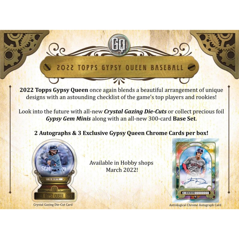2022 Topps Gypsy Queen Baseball Hobby Box