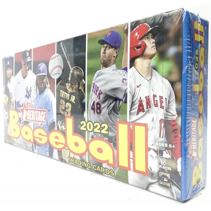 2022 Topps Heritage Baseball Hobby Box