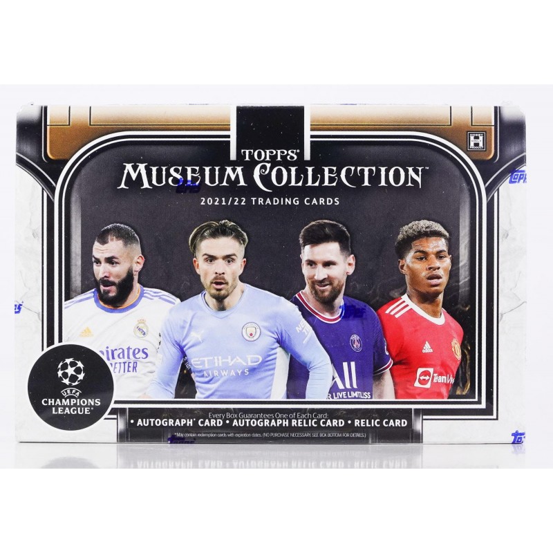 2021/22 Topps UEFA Champions League Museum Collection Soccer Hobby Box