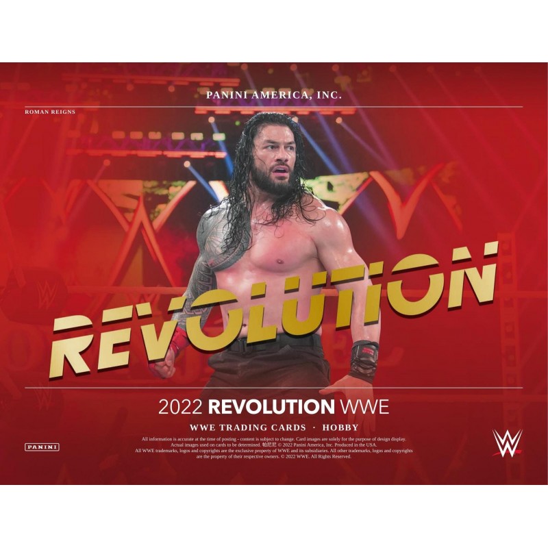 2022 Panini Revolution WWE Wrestling Hobby Box