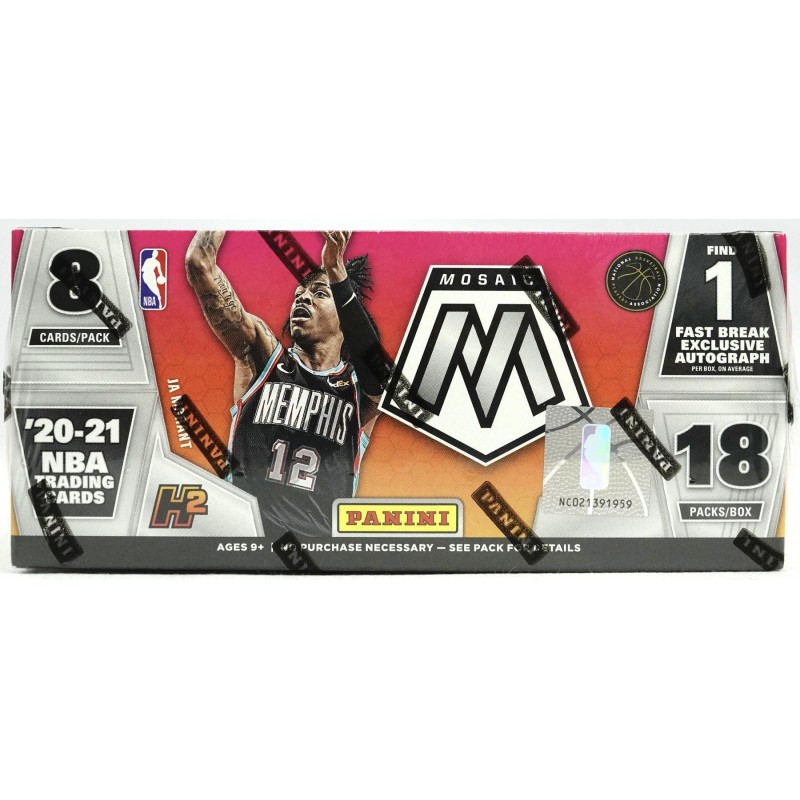 2020-21 Panini Mosaic Fast Break Basketball Hobby Box