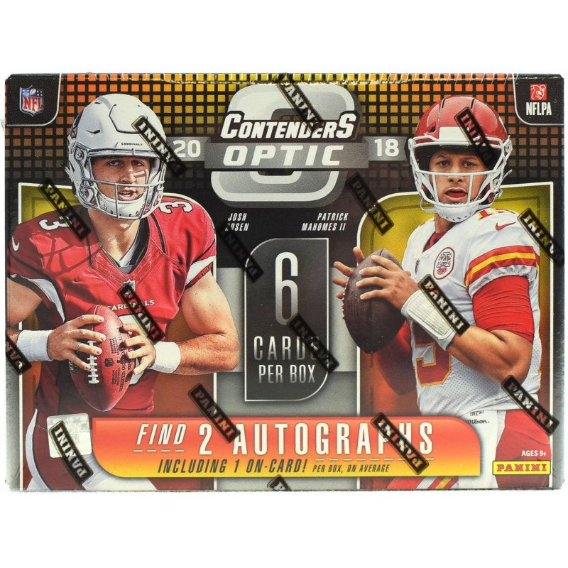 2018 Panini Contenders Optic Football Hobby Box