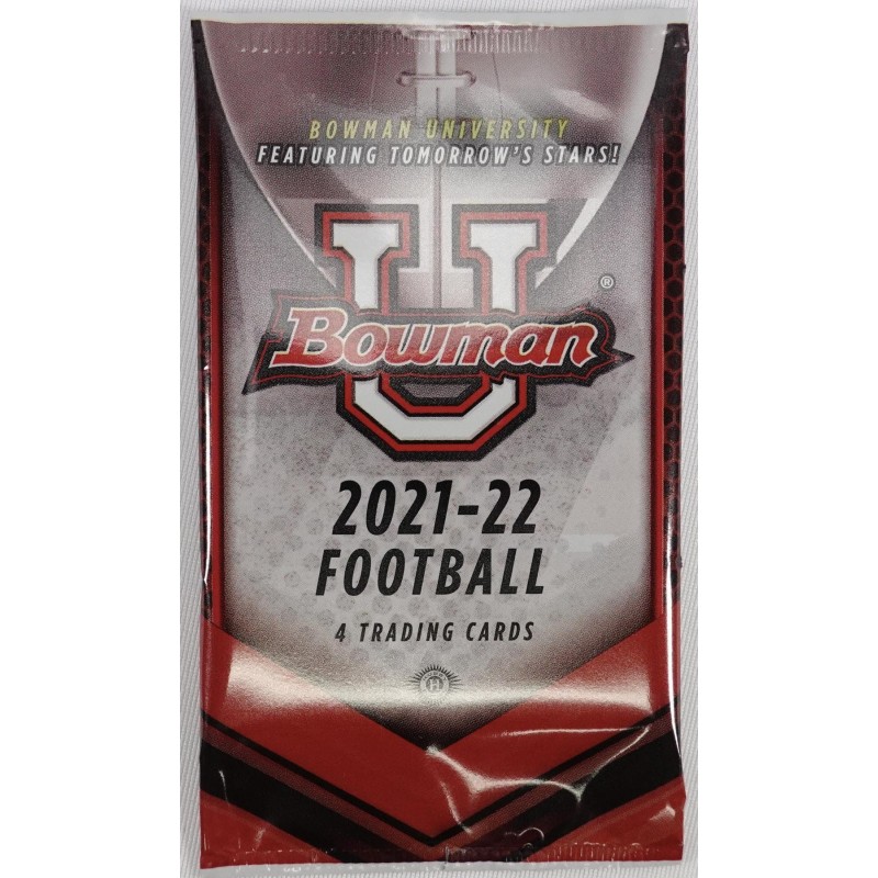 2022 Bowman Chrome University Football Hobby Box