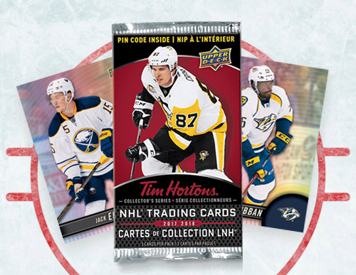 2017/18 Upper Deck Tim Hortons Hockey Cards Are Back and Available at Crackerjack Stadium